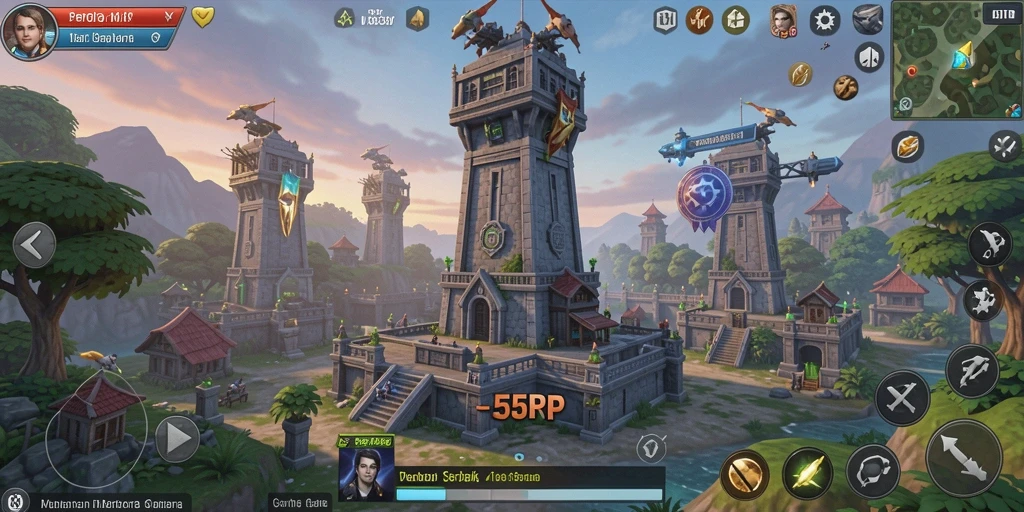 Gameplay menarik dari 55RP yang menantang.