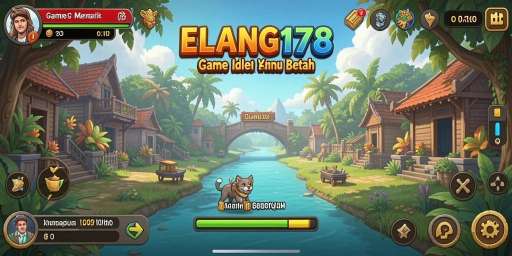 Tampilan gameplay ELANG178 yang mengasyikkan dan penuh warna.