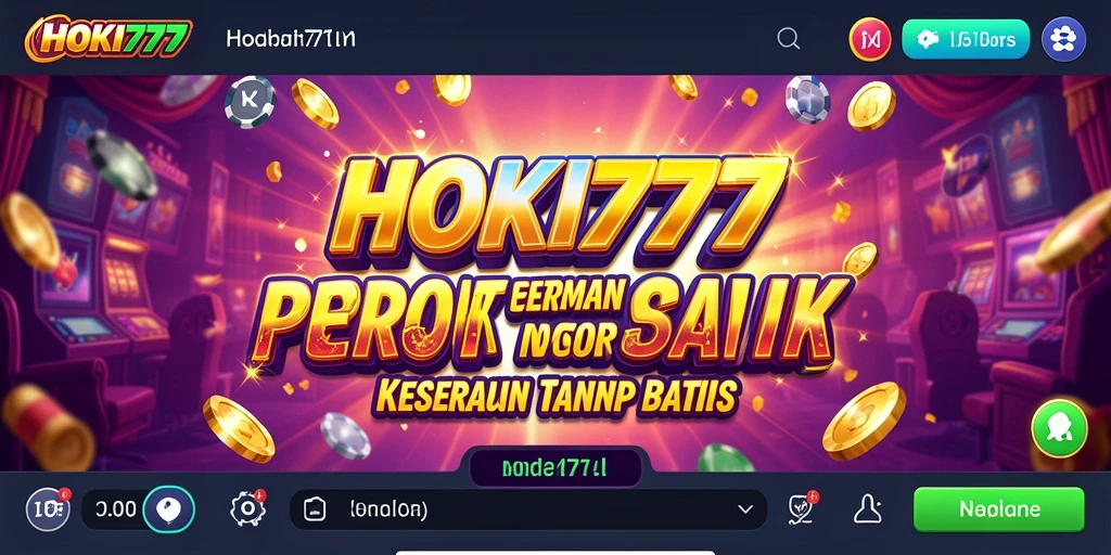 Gameplay HOKI777 yang menarik dengan tema Slot yang beragam.
