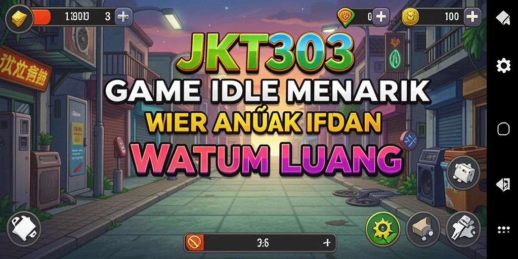Tampilan gameplay JKT303 dengan karakter dan dunia yang menarik.