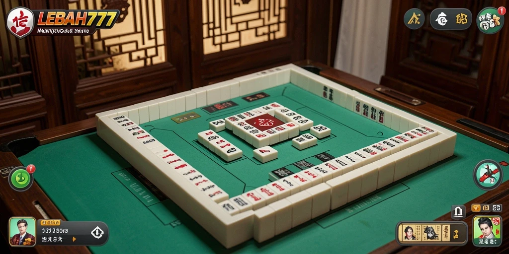 Tampilan gameplay Mahjong yang seru dan menantang di LEBAH777.