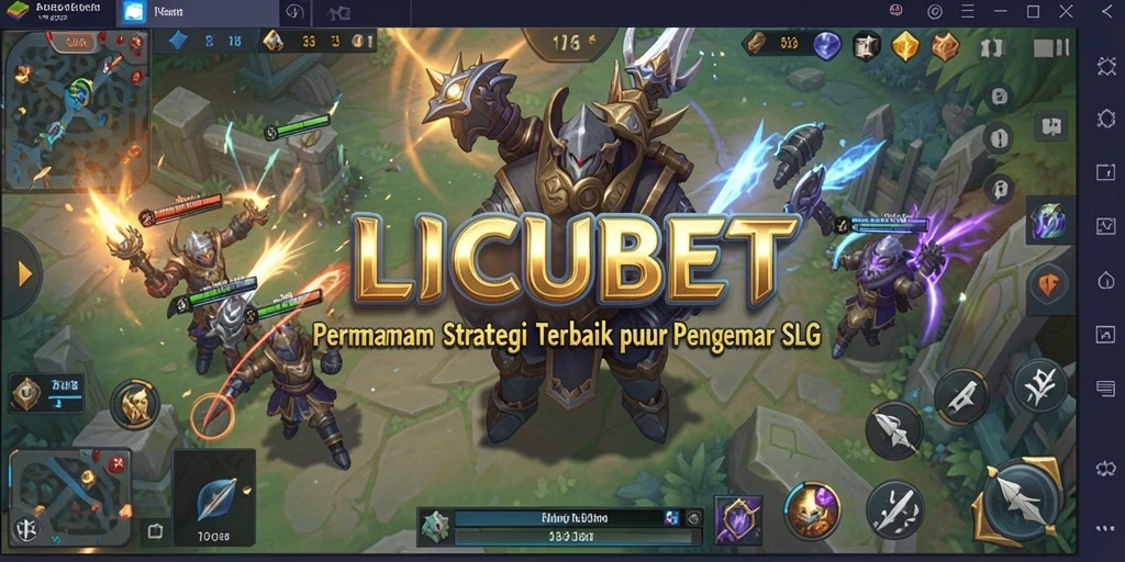 Screenshot LUCUBET menampilkan gameplay strategis yang intens.