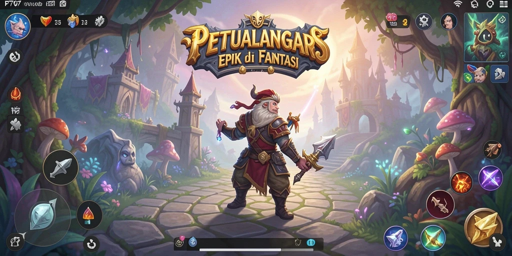 Tampilan gameplay PT707 yang memukau dengan aksi RPG yang mendebarkan.