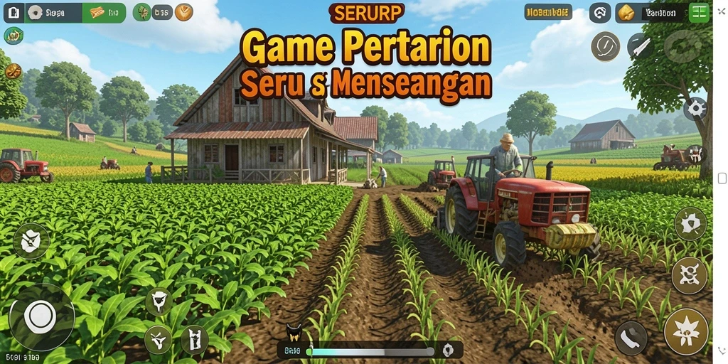 Tampilan gameplay SERURP yang menarik dan interaktif.