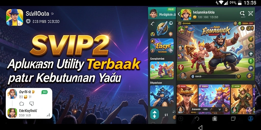 Tampilan antarmuka SVIP2 yang ramah pengguna dan mudah digunakan.