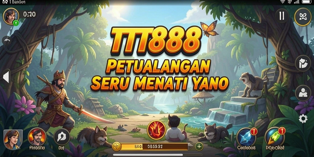 Screenshot TTT888 menampilkan aksi petualangan yang seru dan mendebarkan.