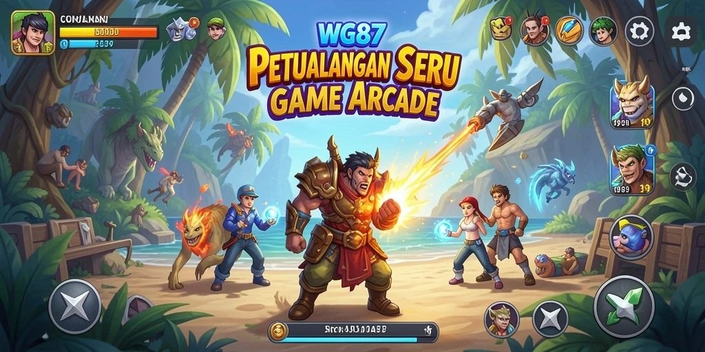 Tampilan gameplay seru dari WG87, penuh aksi dan tantangan.